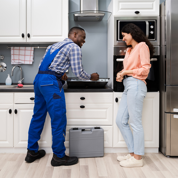 can you provide an estimate for cooktop repair before beginning any work in Woodland Georgia